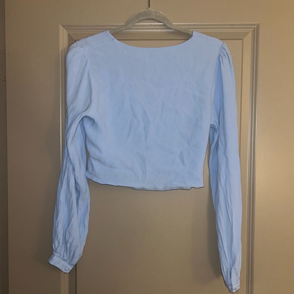 Cropped blue top - Picture 2 of 2